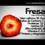 informacion-nutricional-de-las-fresas-por-cada-100-g